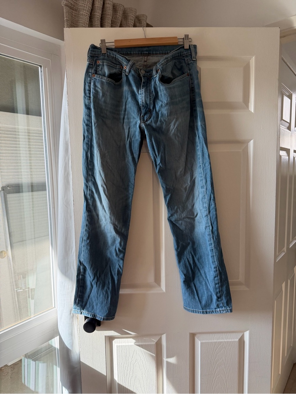 Classic Blue Denim Jeans - low rise Straight Fit